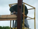 Shortening the Steel supports